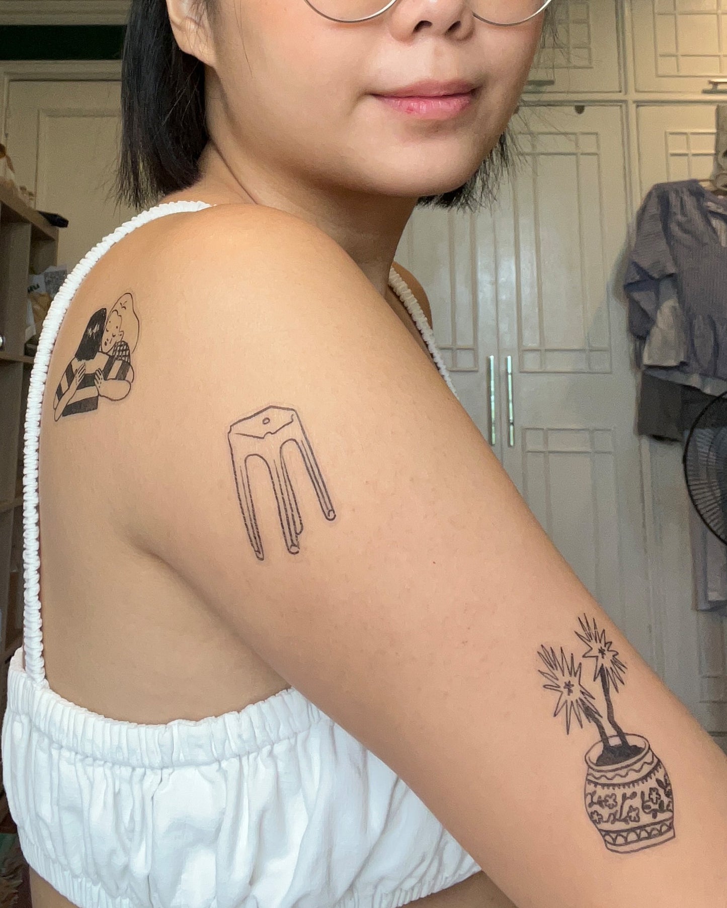 Simplicity Exercises Temporary Tattoos
